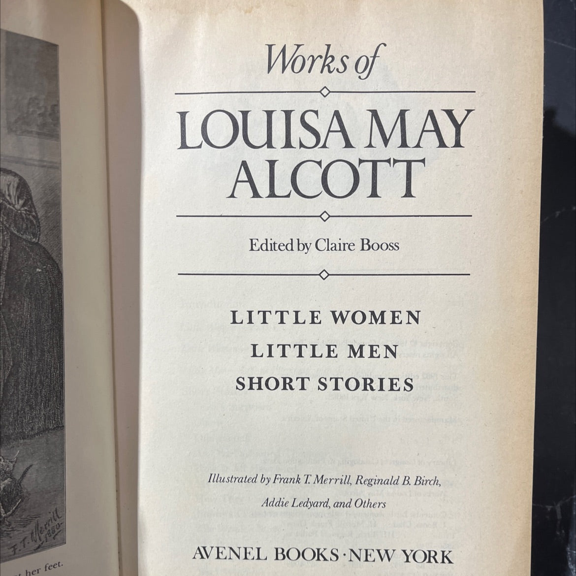 works of louisa may alcott book, by louisa may alcott, 1982 Hardcover image 2