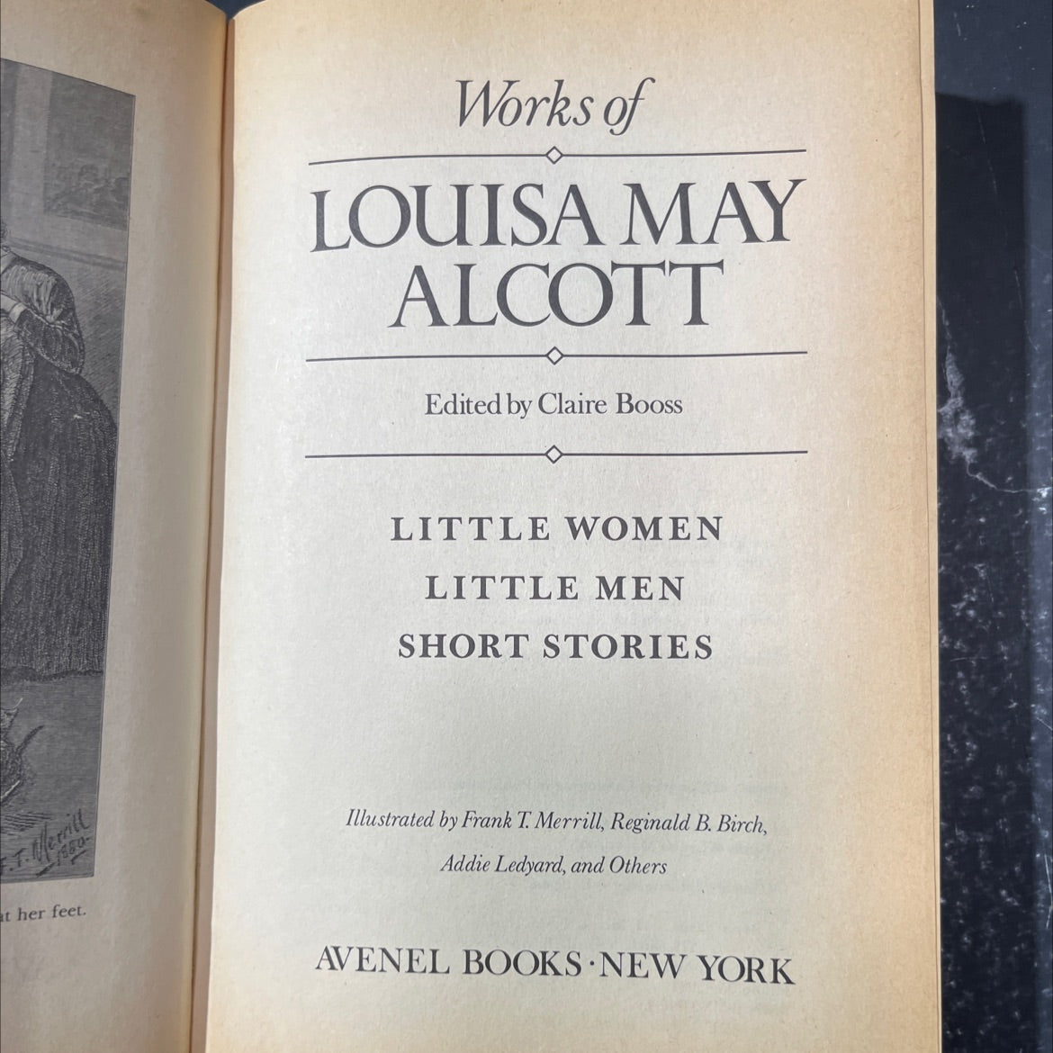 works of louisa may alcott book, by louisa may alcott, 1982 Hardcover image 2