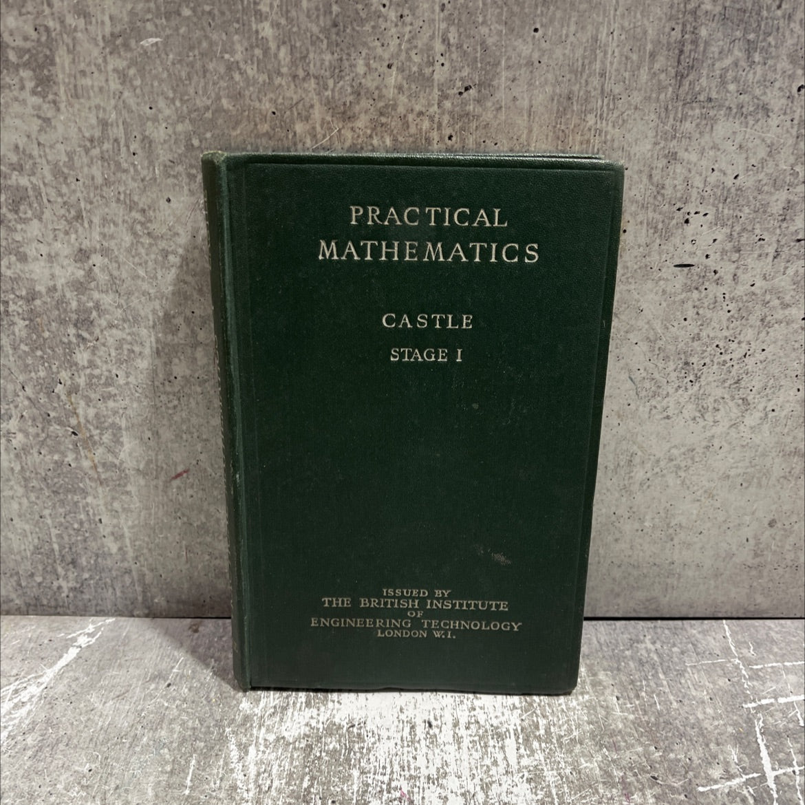 workshop mathematics part i book, by frank castle, 1946 Hardcover image 1