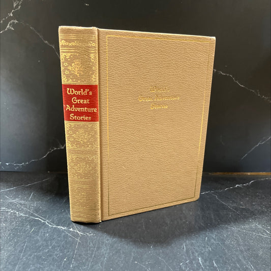 world's great adventure stories book, by unknown, 1929 Hardcover image 1