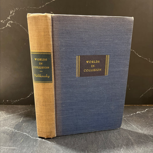 worlds in collision book, by Immanuel Velikovsky, 1950 Hardcover image 1