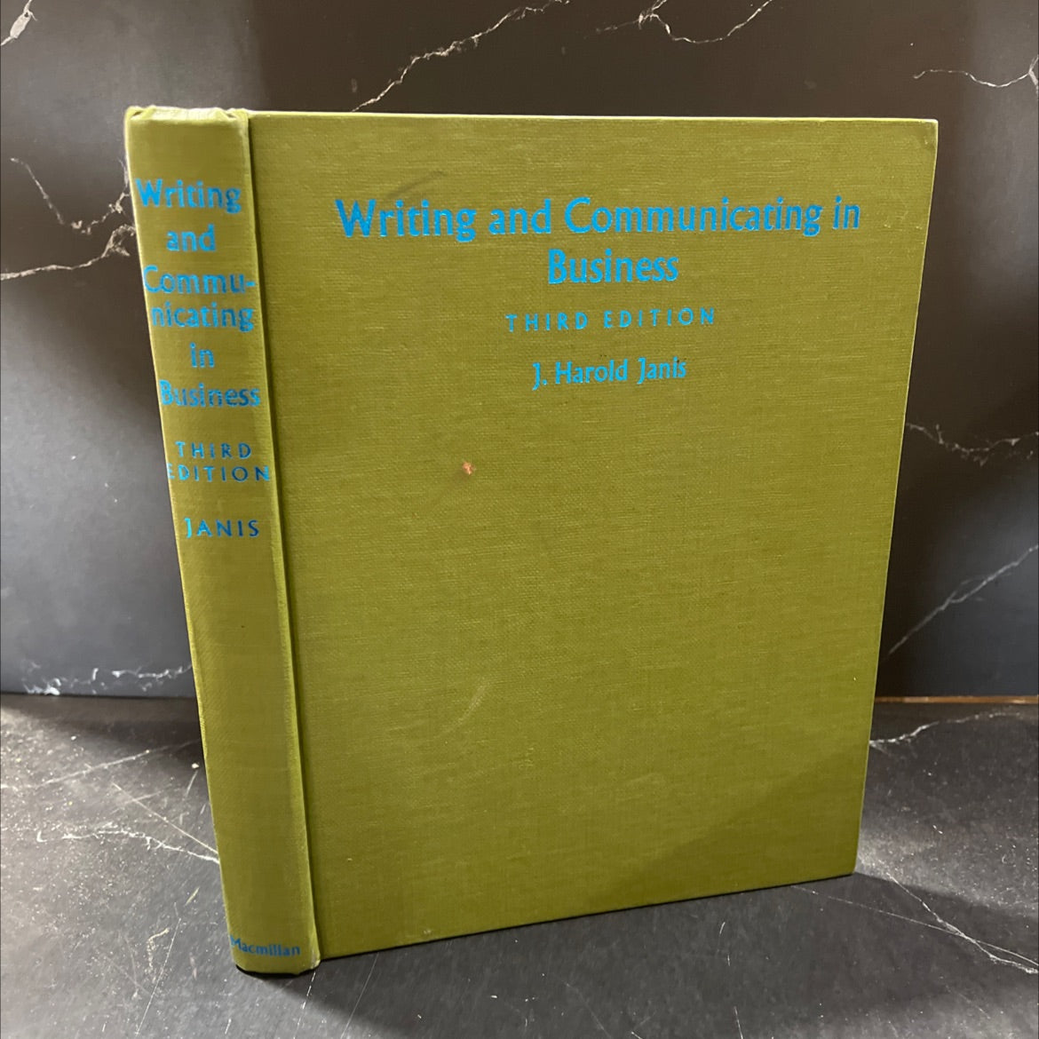 writing and communicating in business book, by j. harold janis, 1978 Hardcover image 1