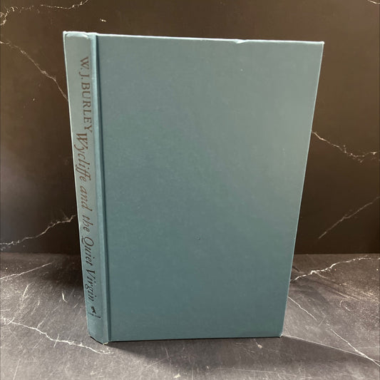 wycliffe and the quiet virgin book, by w. j. burley, 1986 Hardcover image 1