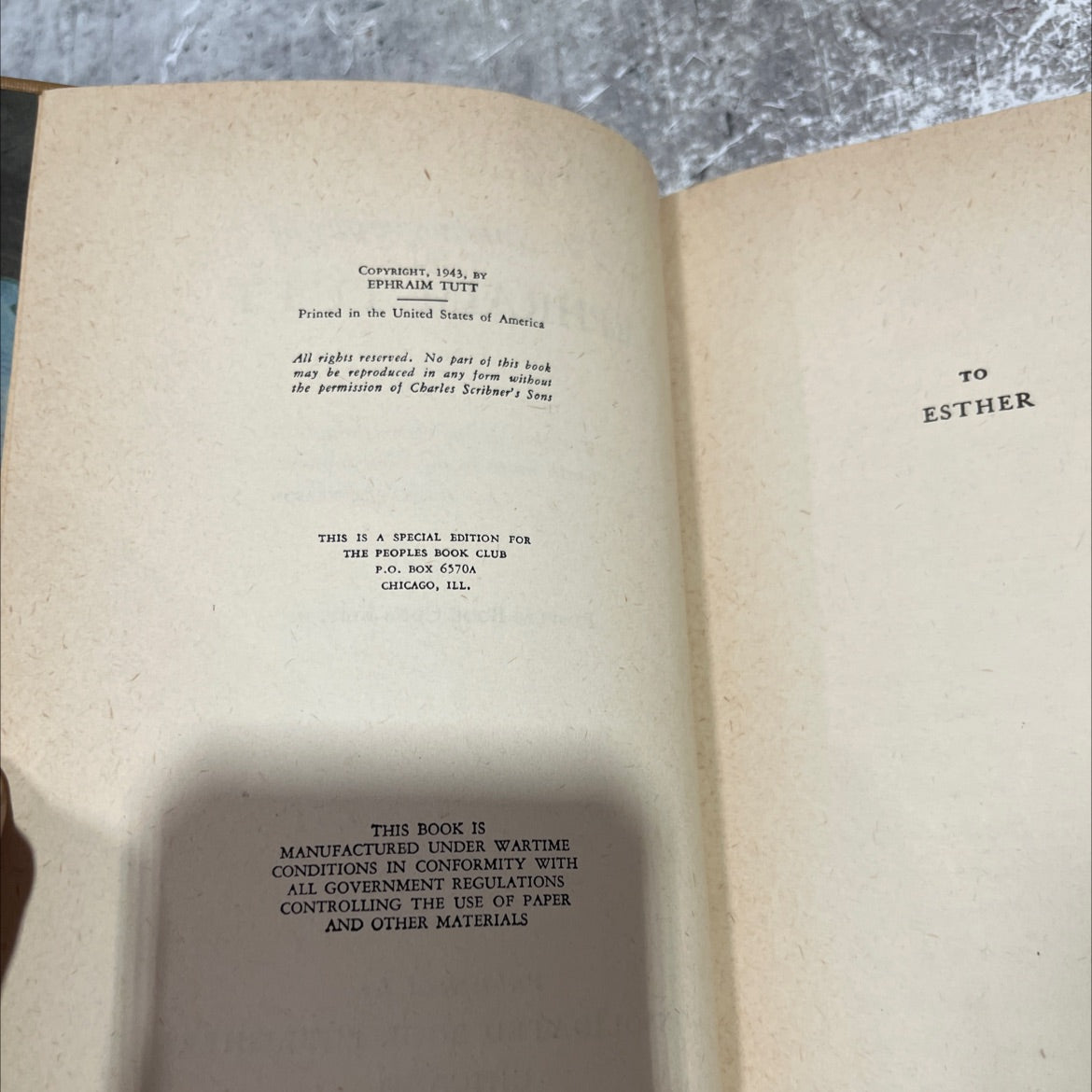 yankee lawyer the autobiography of ephraim tutt book, by ephraim tutt, 1944 Hardcover image 3