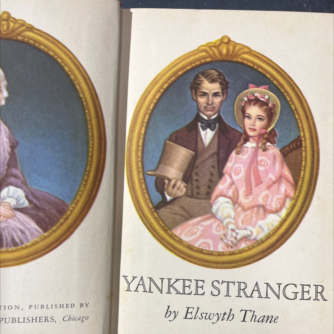 yankee stranger book, by elswyth thane, 1944 Hardcover image 2