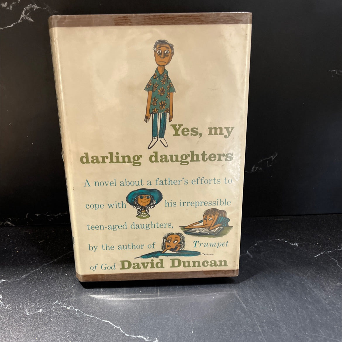 yes, my darling daughters book, by david duncan, 1959 Hardcover image 1