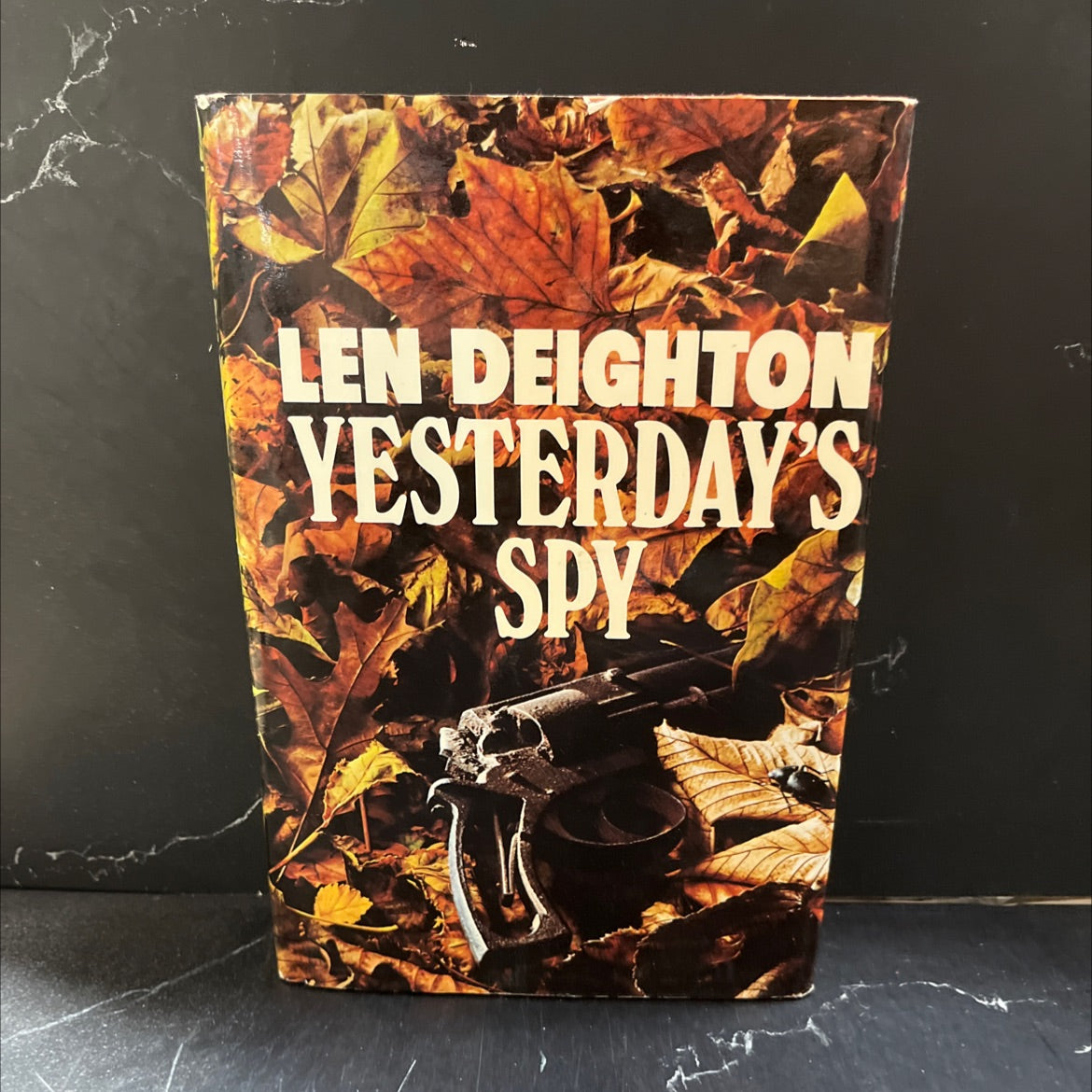 yesterday's spy book, by Len Deighton, 1975 Hardcover image 1