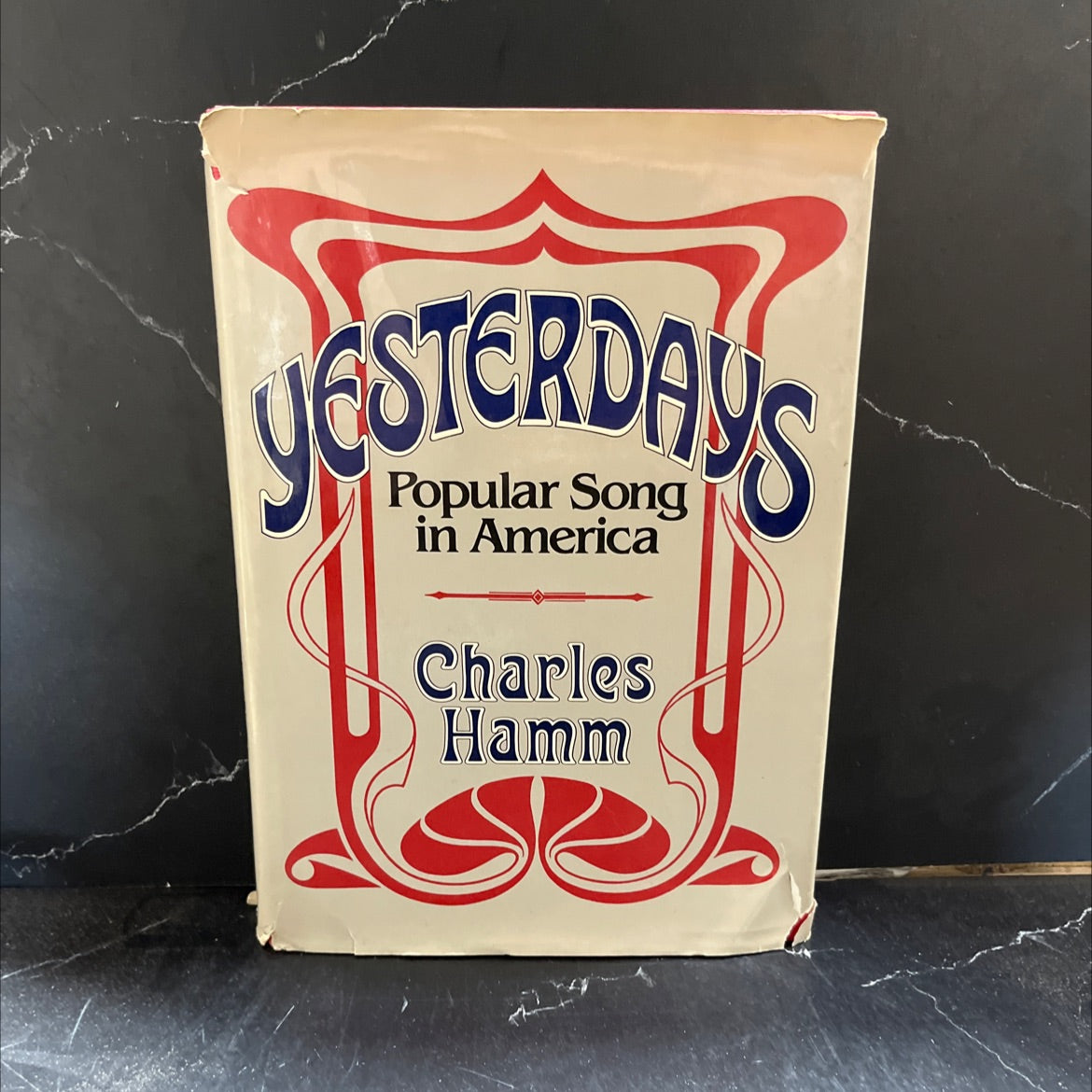 yesterdays popular song in america book, by charles hamm, 1979 Hardcover image 1