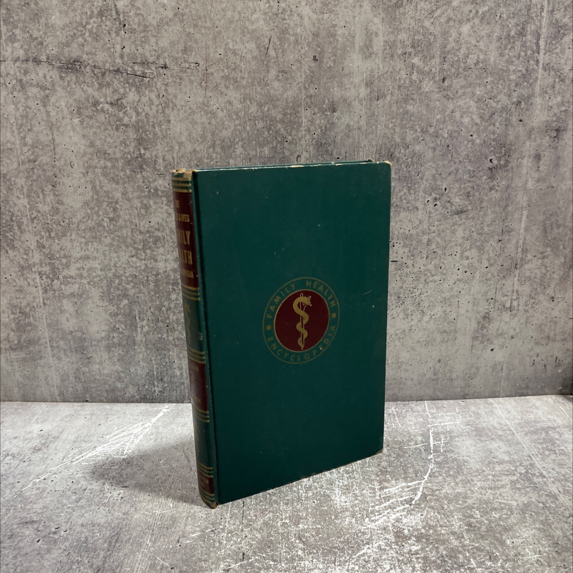 yima you little & ives family health encyclopedia book, by randolph lee clark, jr., russell w. cumley, 1956 Hardcover image 1