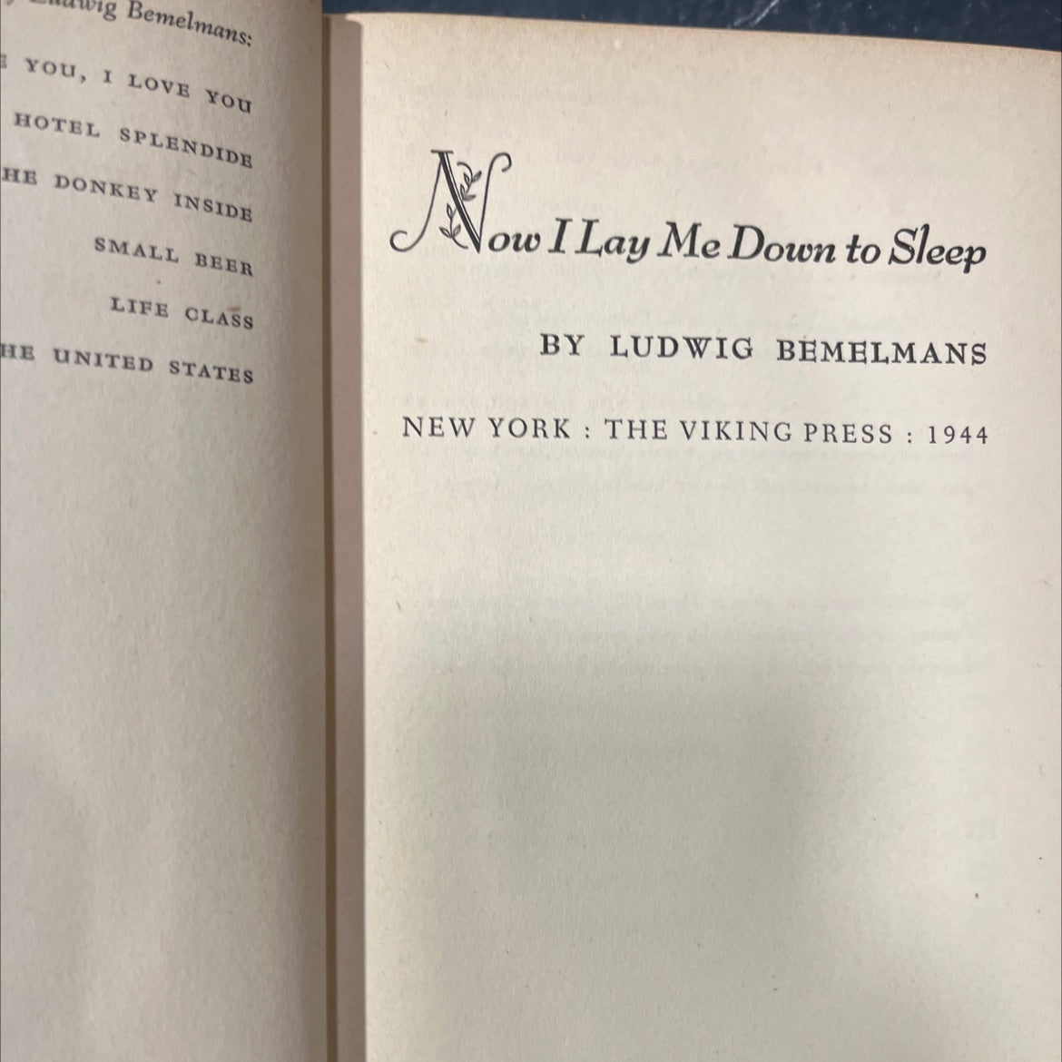 you, i love you hotel splendide he donkey inside small beer life class he united states now i lay me down to sleep image 2