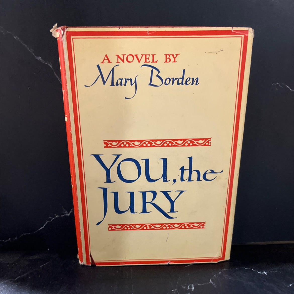 you, the jury book, by mary borden, 1952 Hardcover image 1