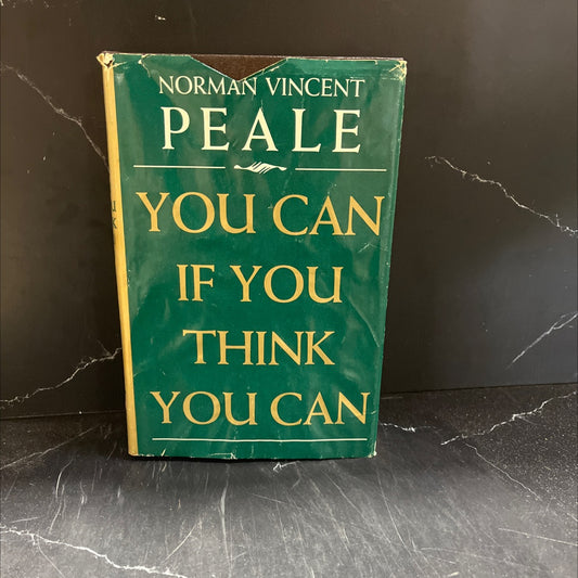 you can if you think you can book, by norman vincent peale, 1974 Hardcover image 1