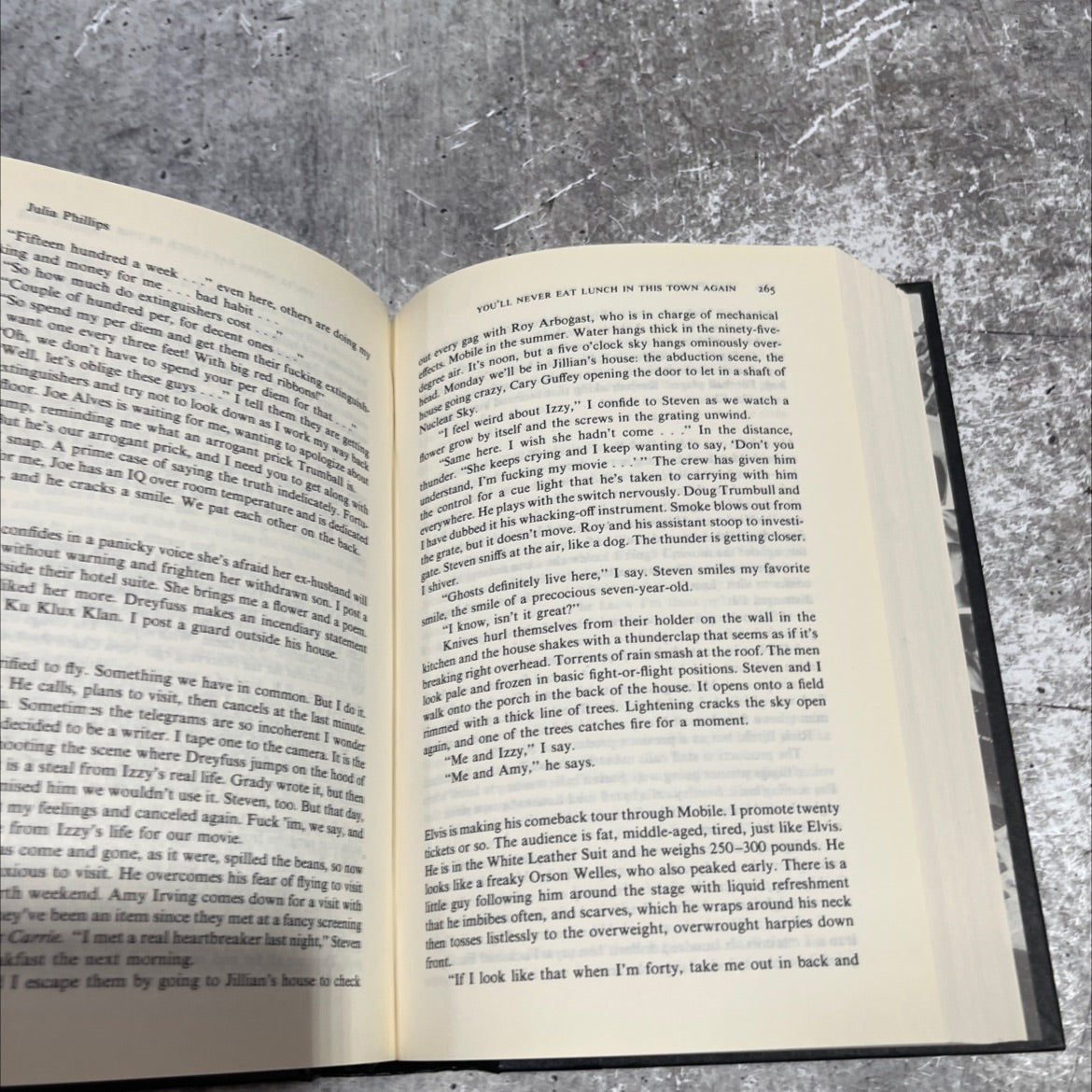 you'll never eat lunch in this town again book, by unknown, 2003 Hardcover image 4