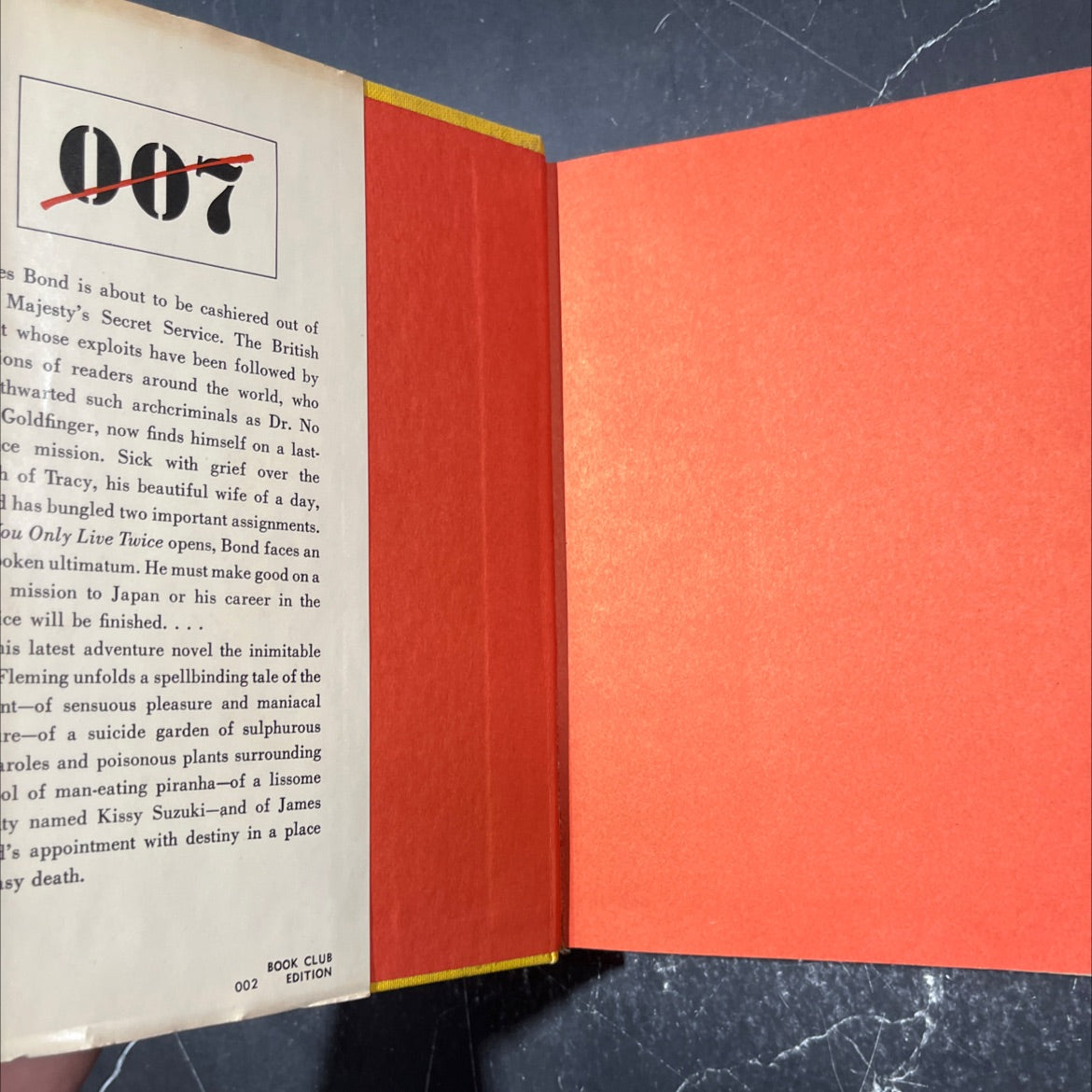you only live twice book, by ian fleming, 1964 Hardcover image 4