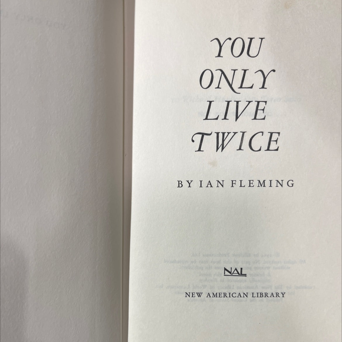 you only live twice book, by ian fleming, 1964 Hardcover image 2