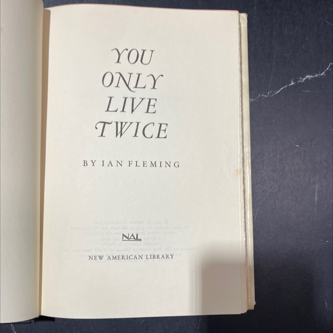 you only live twice book, by ian fleming, 1964 Hardcover image 2