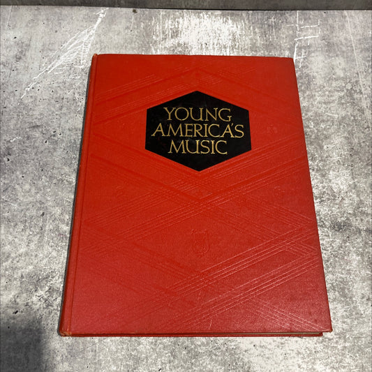 young america's music book, by albert e. wier, 1939 Hardcover image 1