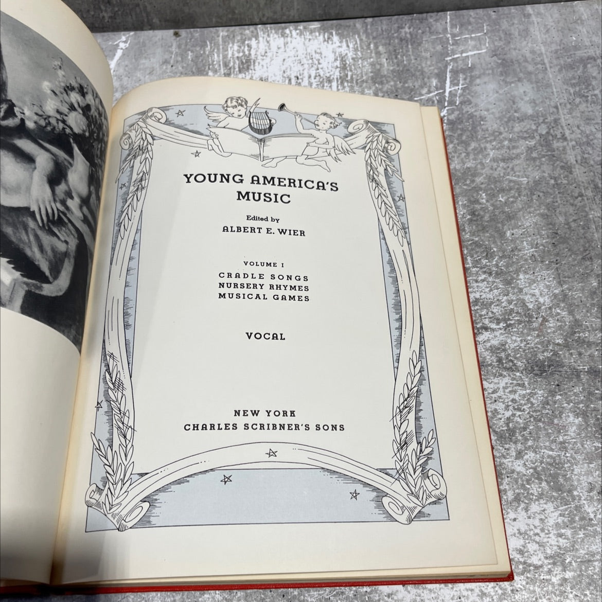 young america's music book, by albert e. wier, 1939 Hardcover image 2