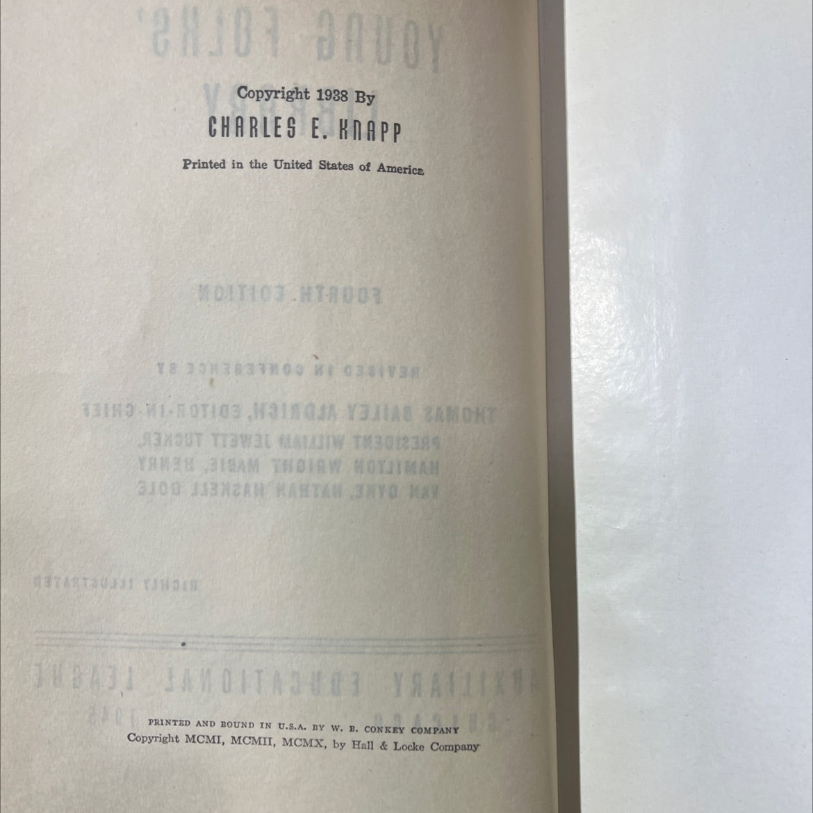 young folks' library fourth edition revised book, by thomas bailey aldrich, 1945 Hardcover image 3