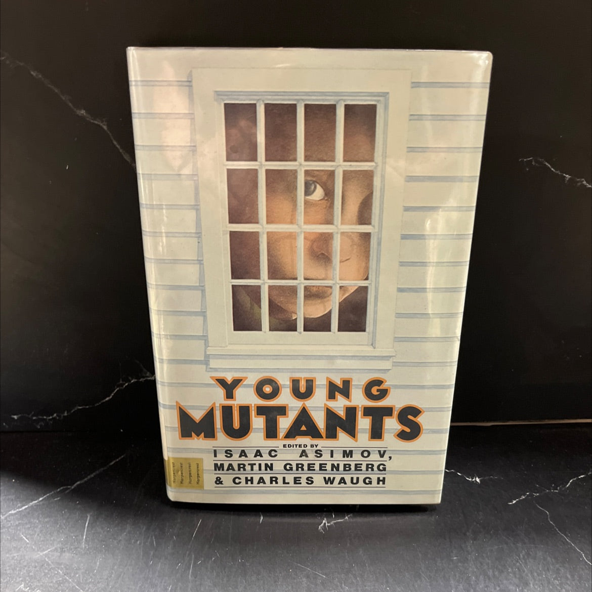 young mutants book, by Isaac Asimov, Martin Greenberg, Charles Waugh, 1984 Hardcover image 1