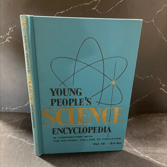 young people's science encyclopedia book, by staff of national college of education, 1964 Hardcover image 1