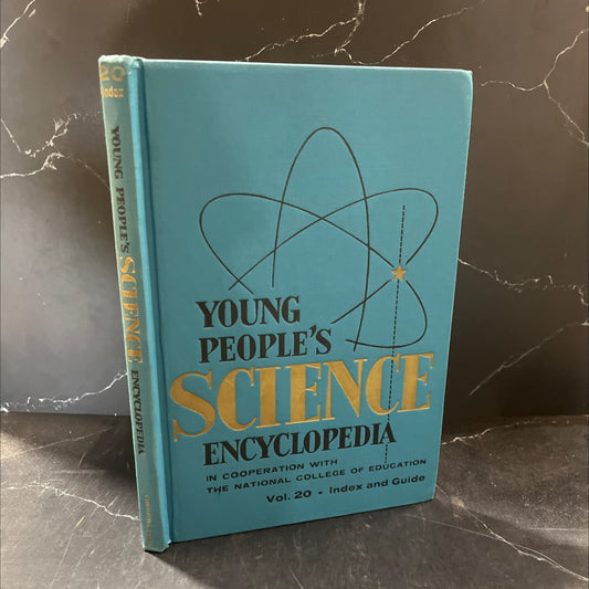young people's science encyclopedia book, by staff of national college of education, 1965 Hardcover image 1