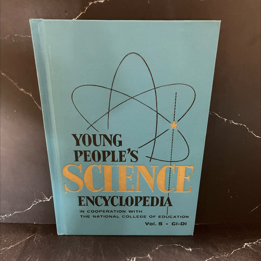 young people's science encyclopedia book, by staff of national college of education, 1965 Hardcover image 1