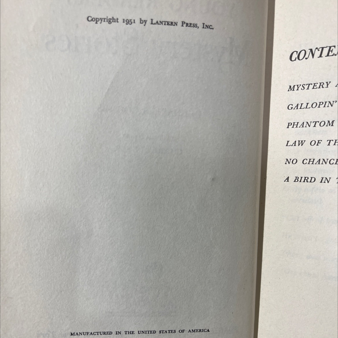 young readers mystery stories book, by charles coombs, 1951 Hardcover image 3