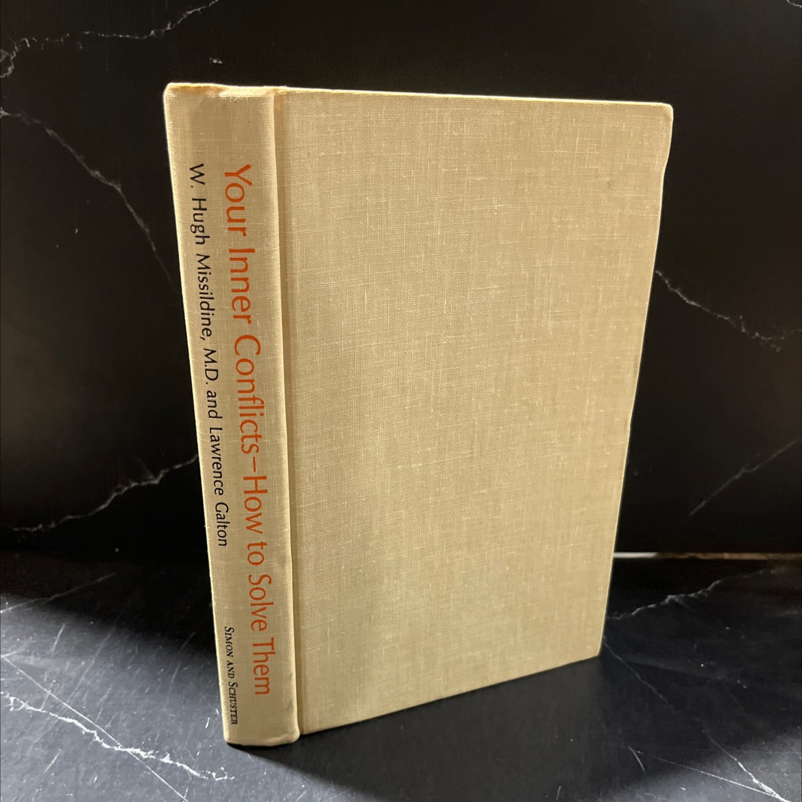 your inner conflicts- how to solve them book, by w. hugh missildine, m.d. and lawrence galton, 1974 Hardcover image 1