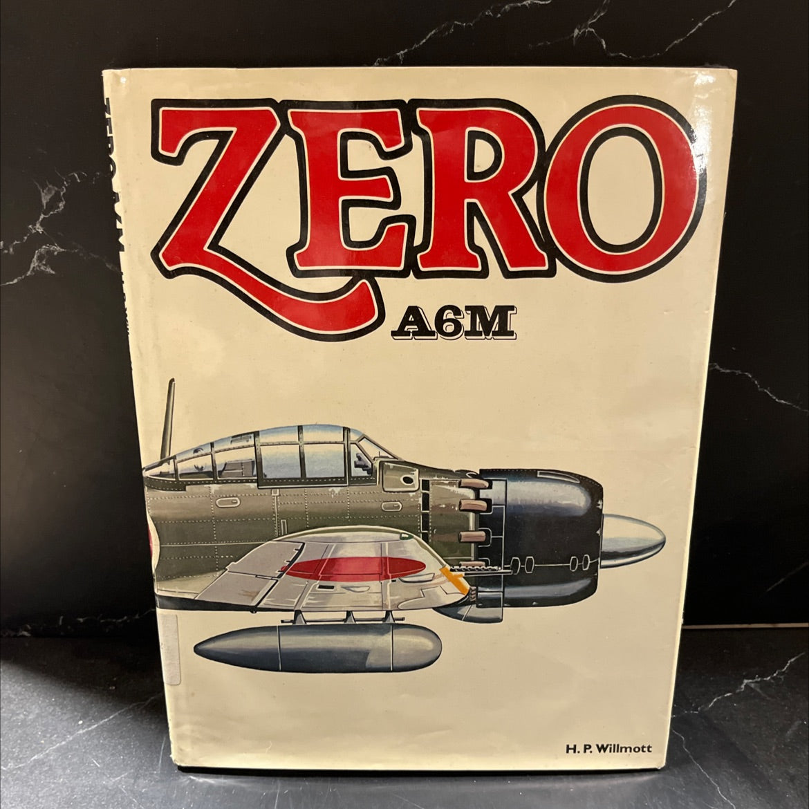 zero a6m book, by H. P. Willmo, 1980 Hardcover image 1